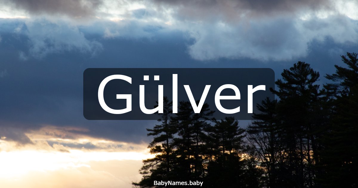 Gülver