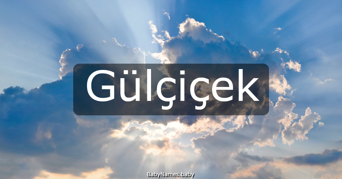 Gülçiçek