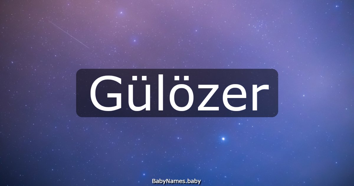 Gülözer