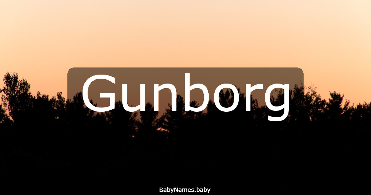 Gunborg