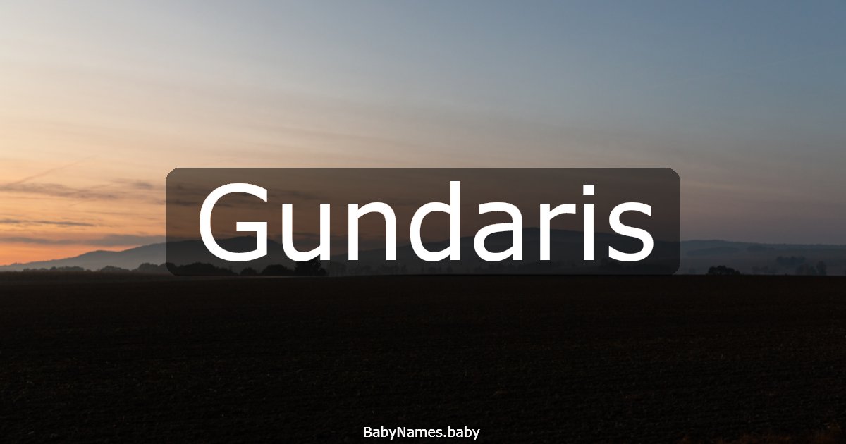 Gundaris