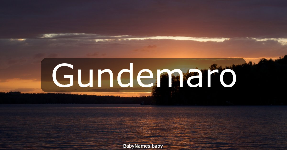 Gundemaro