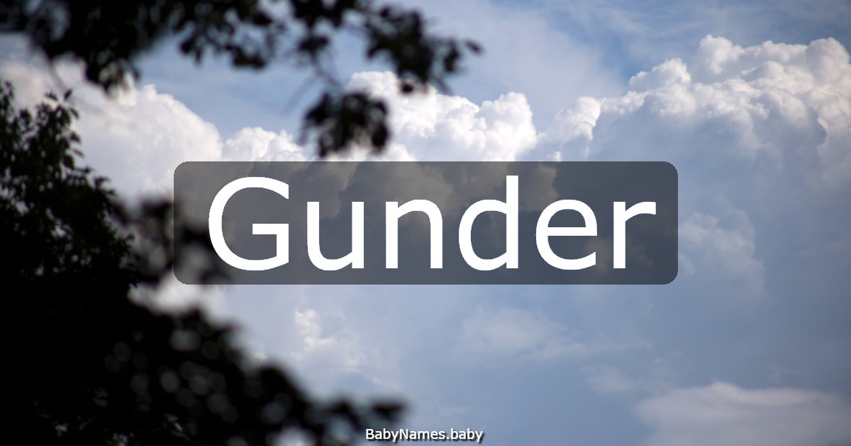 Gunder