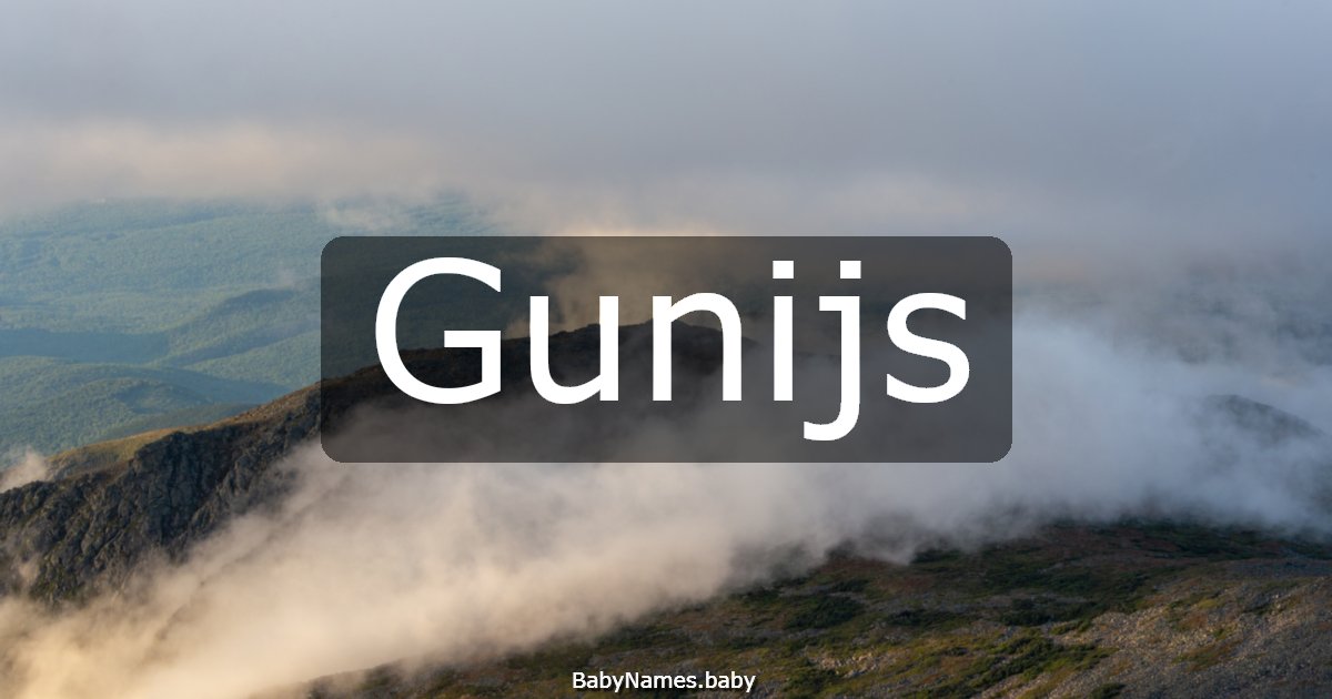 Gunijs