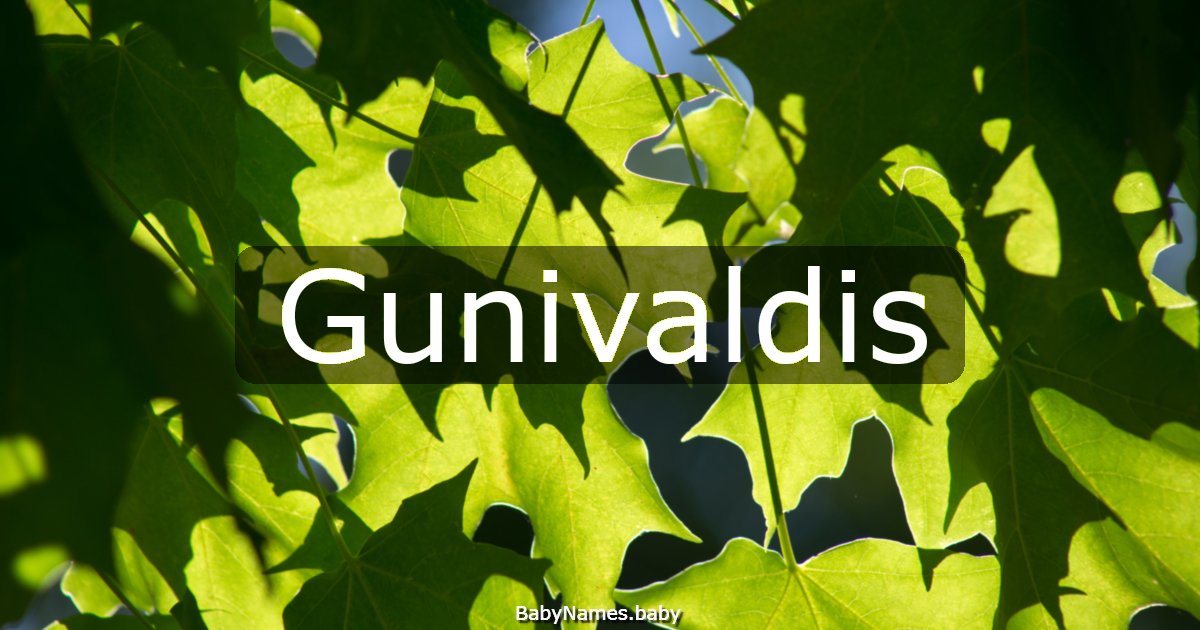 Gunivaldis