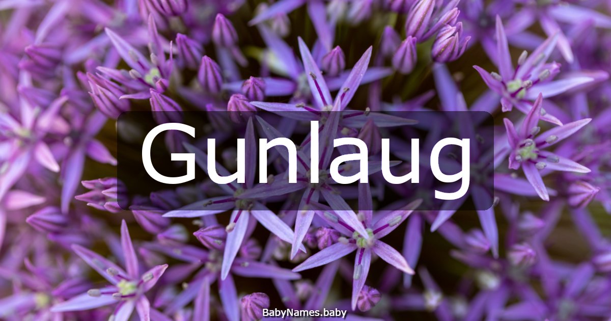 Gunlaug