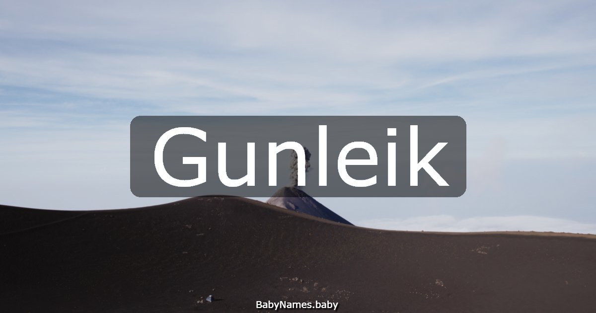 Gunleik