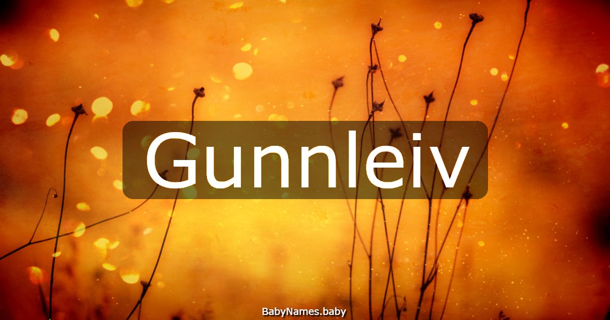 Gunnleiv
