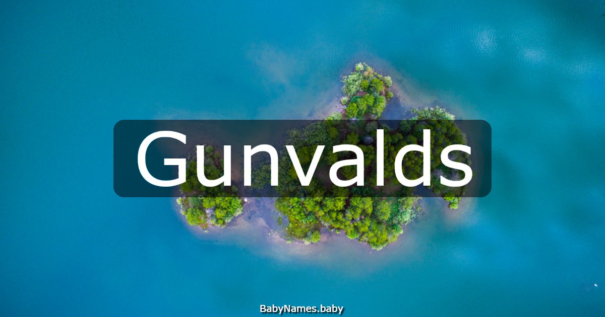Gunvalds