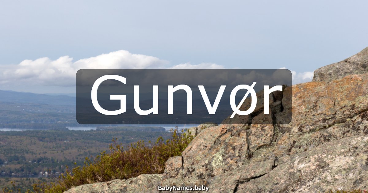 Gunvør