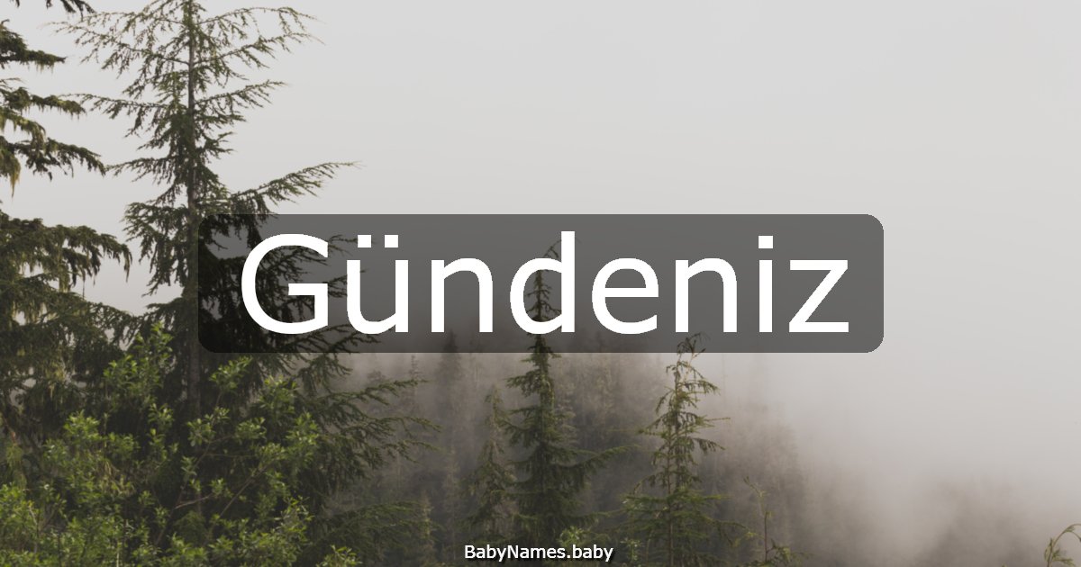 Gündeniz