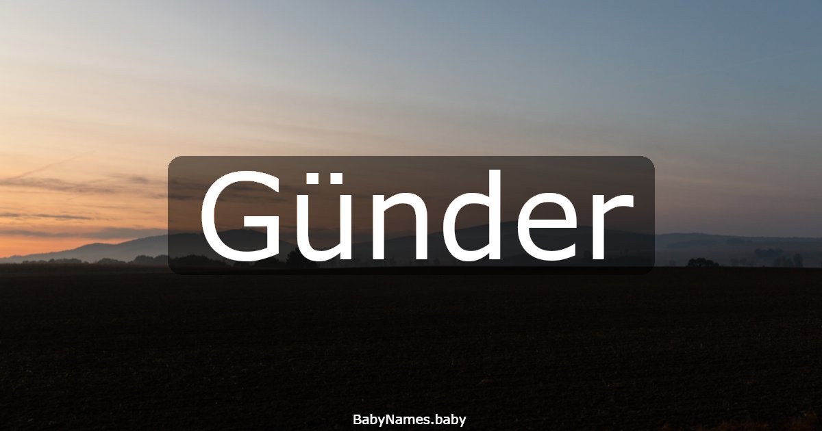 Günder