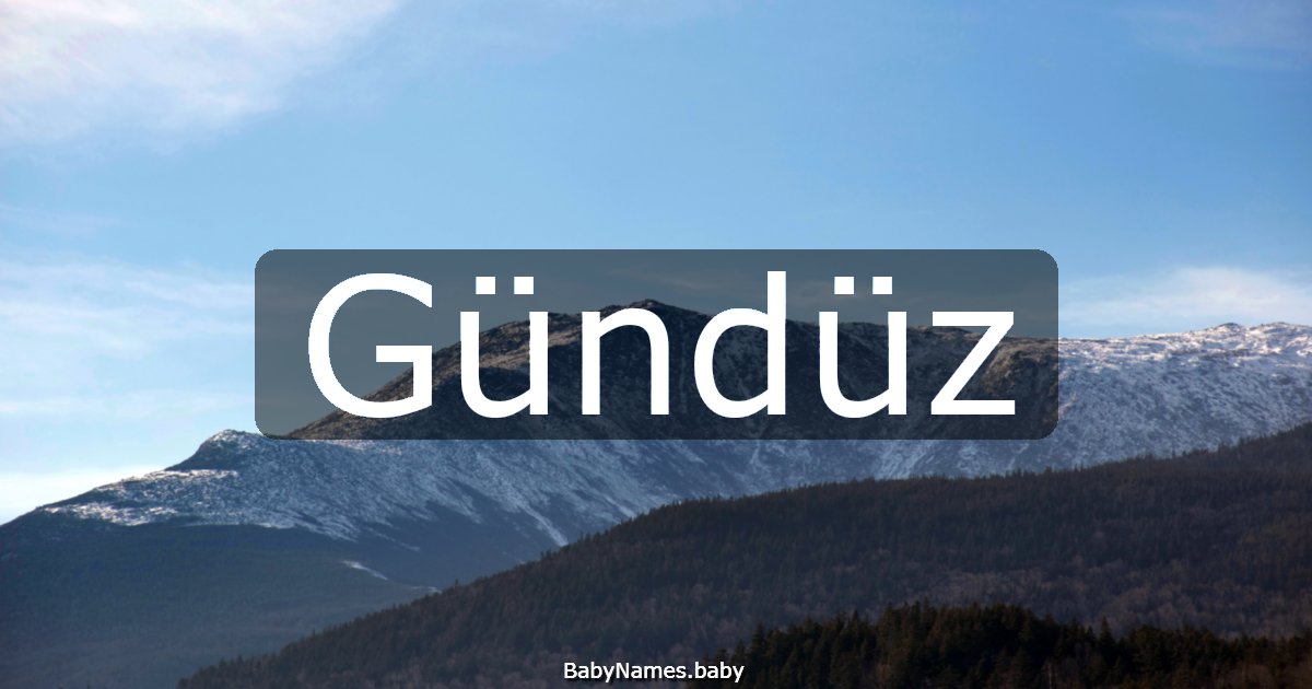 Gündüz