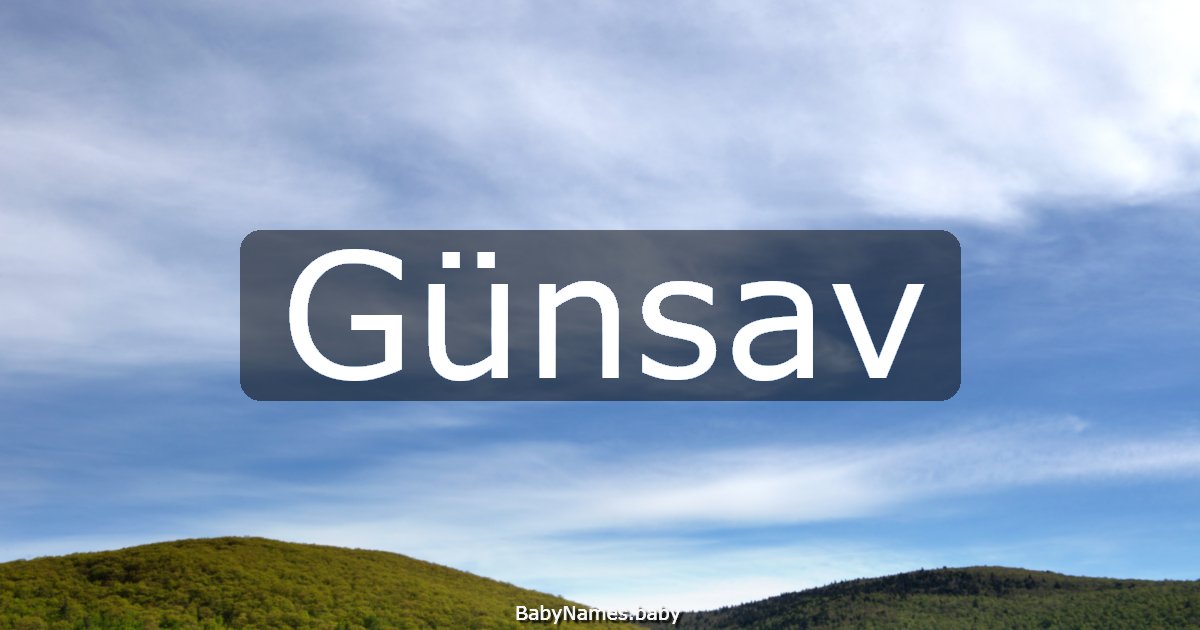 Günsav