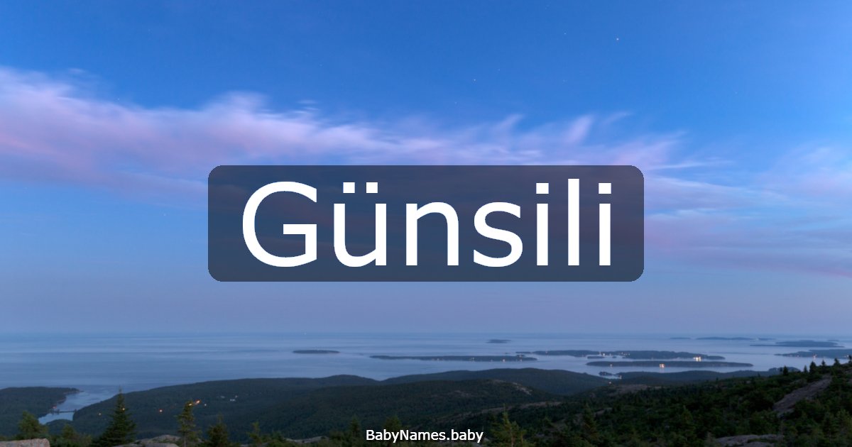 Günsili