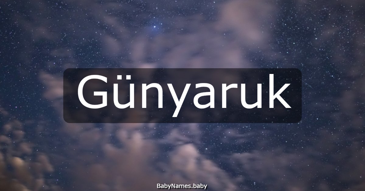 Günyaruk