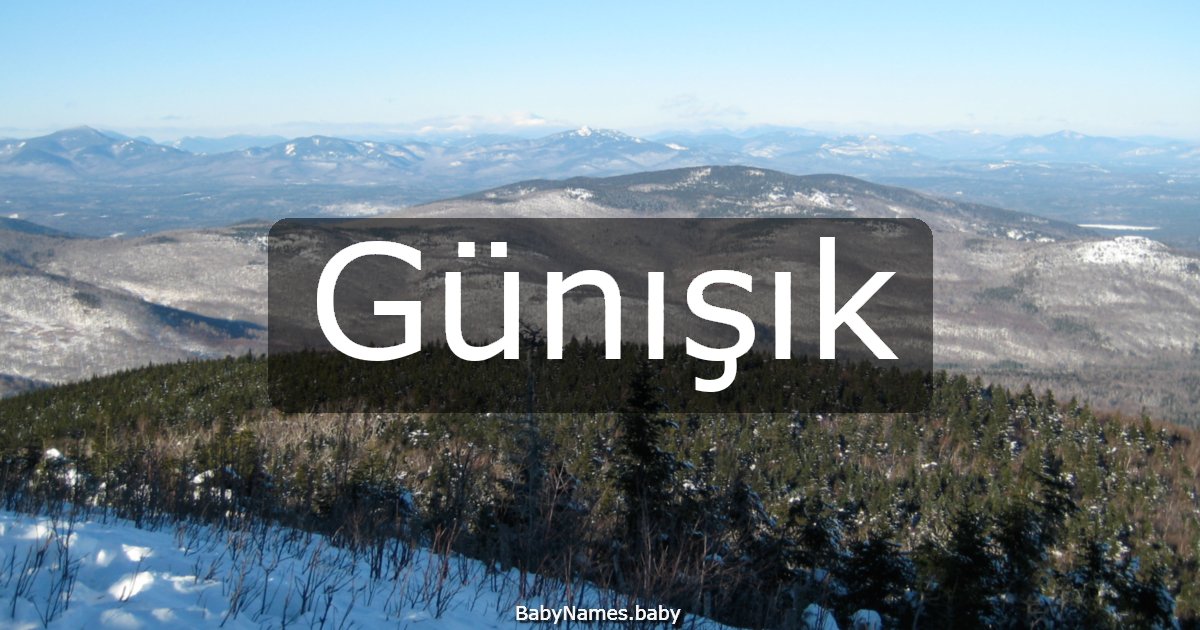 Günışık