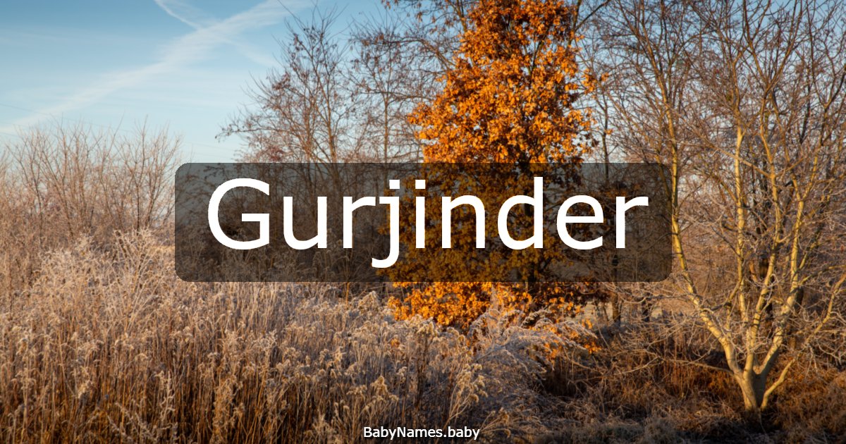 Gurjinder