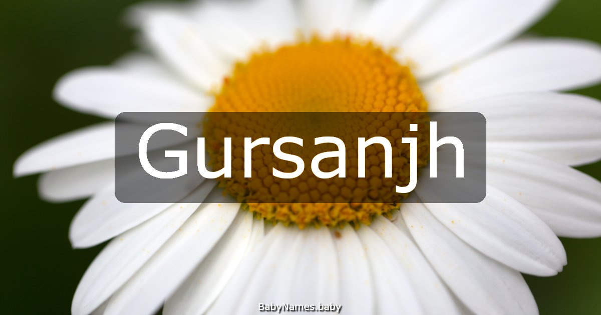 Gursanjh