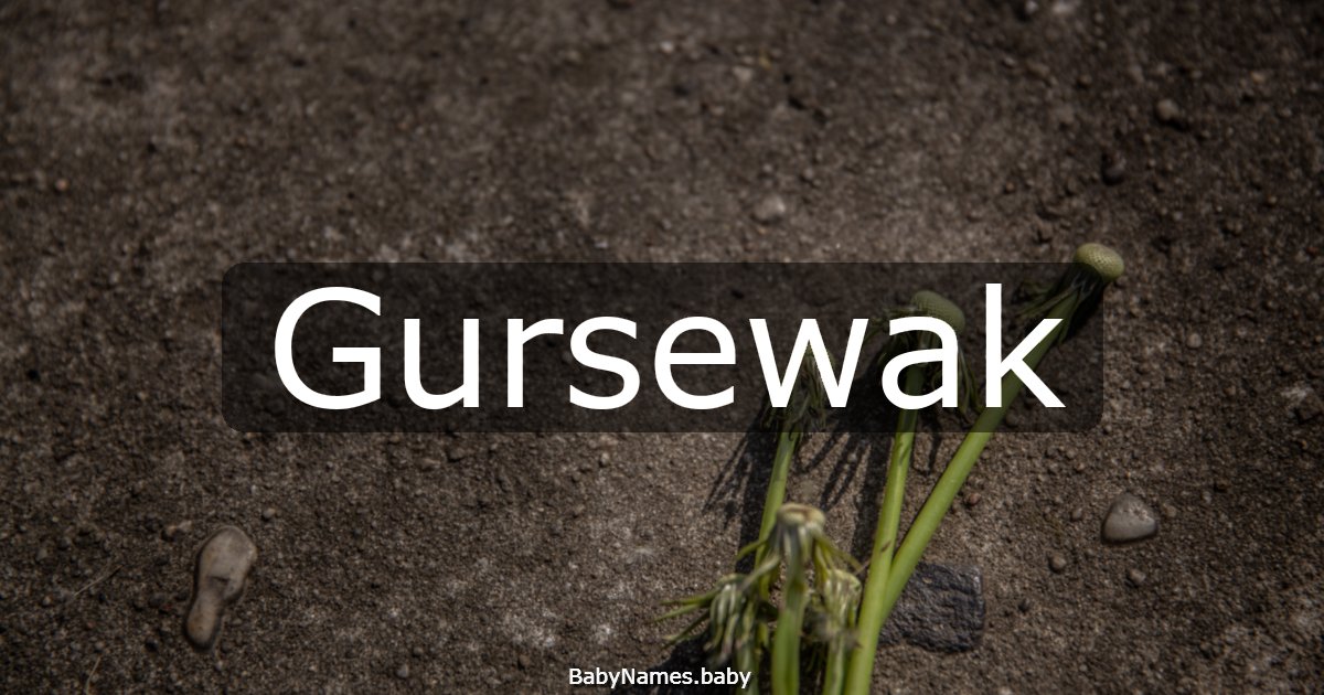 Gursewak