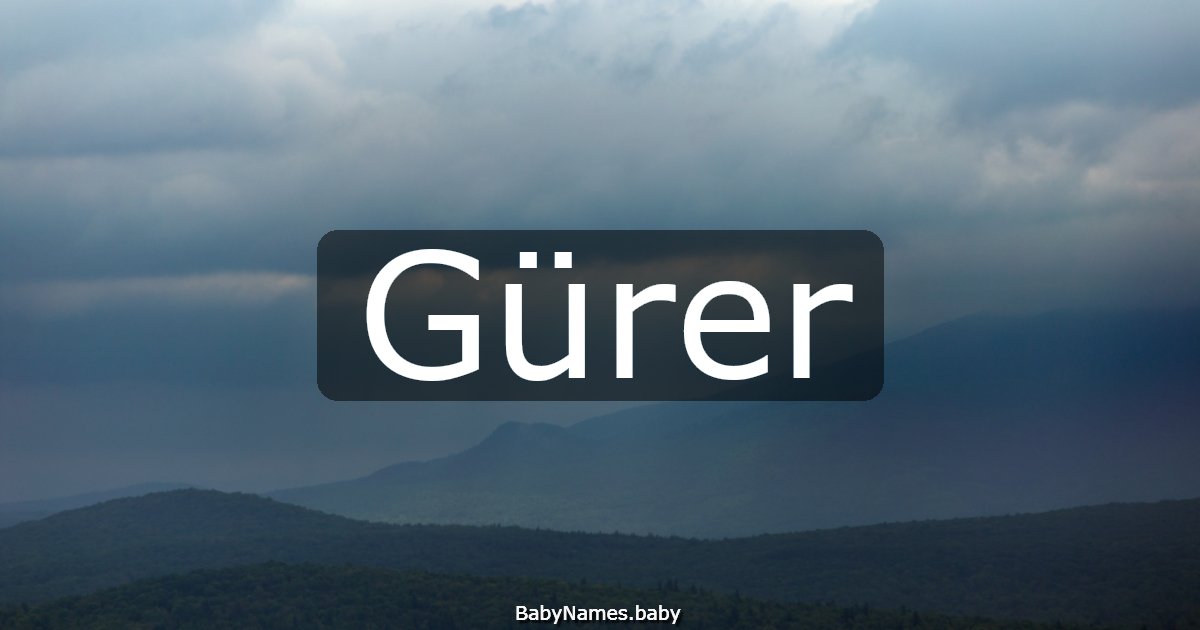 Gürer