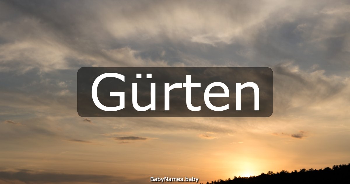 Gürten