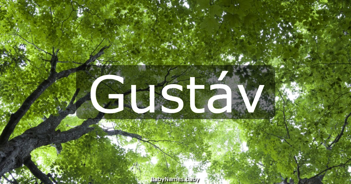 Gustáv