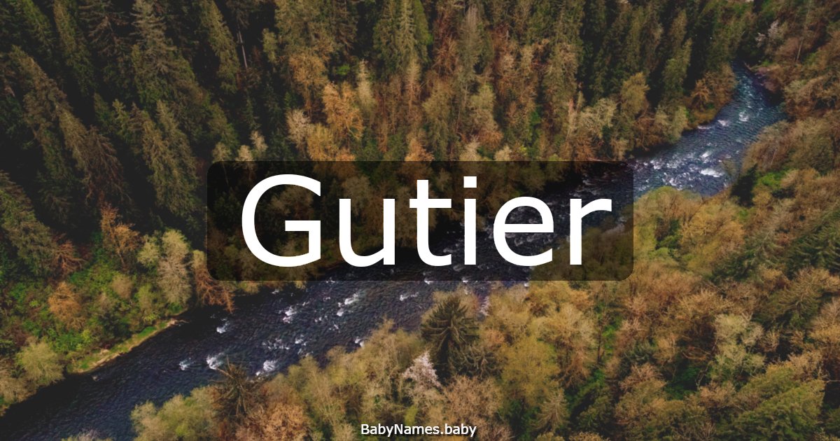 Gutier
