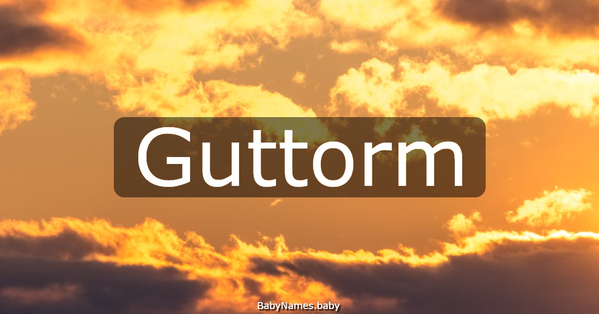 Guttorm