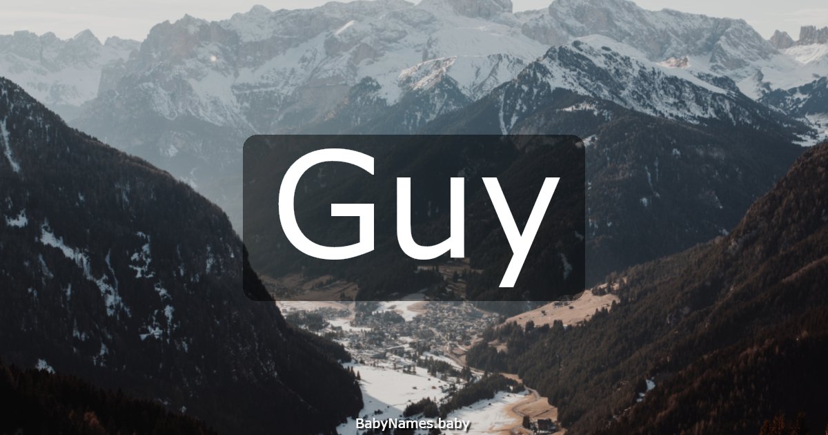 Guy