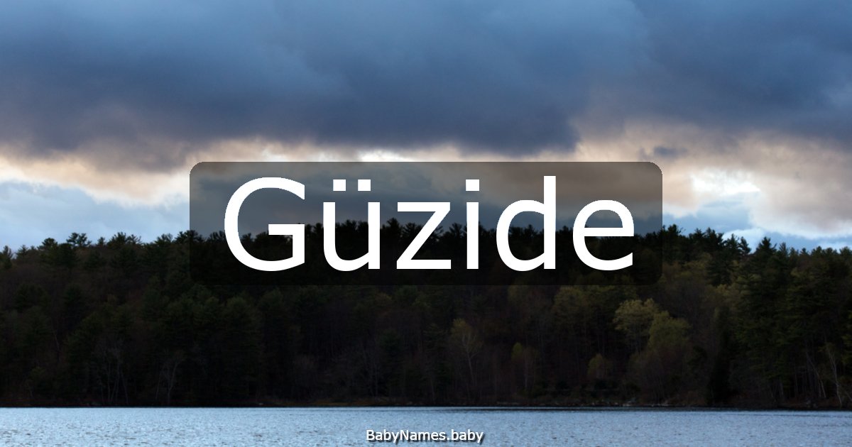 Güzide