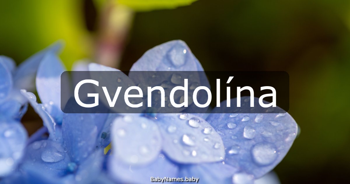 Gvendolína