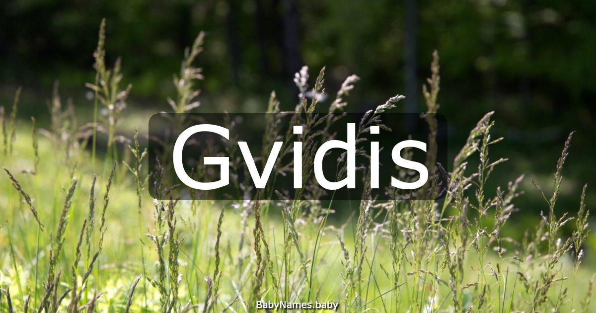 Gvidis