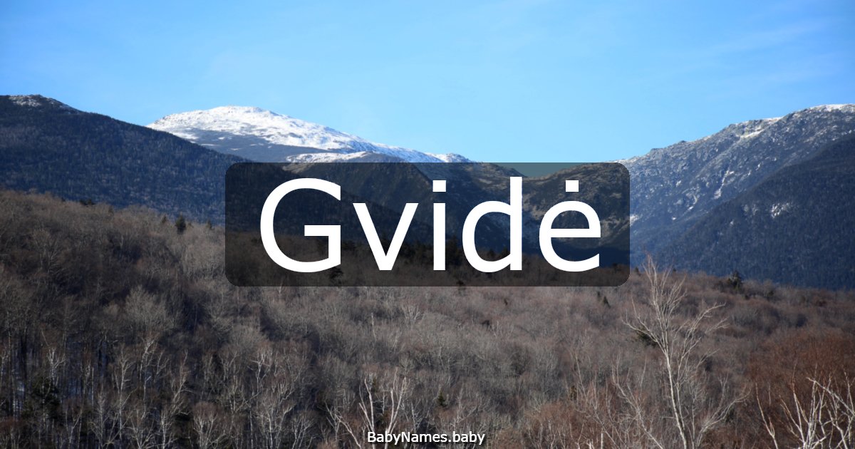 Gvidė