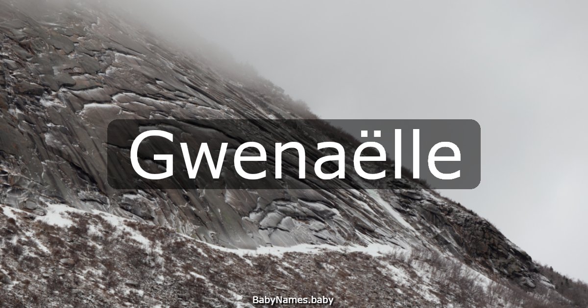 Gwenaëlle