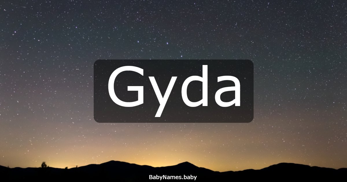 Gyda