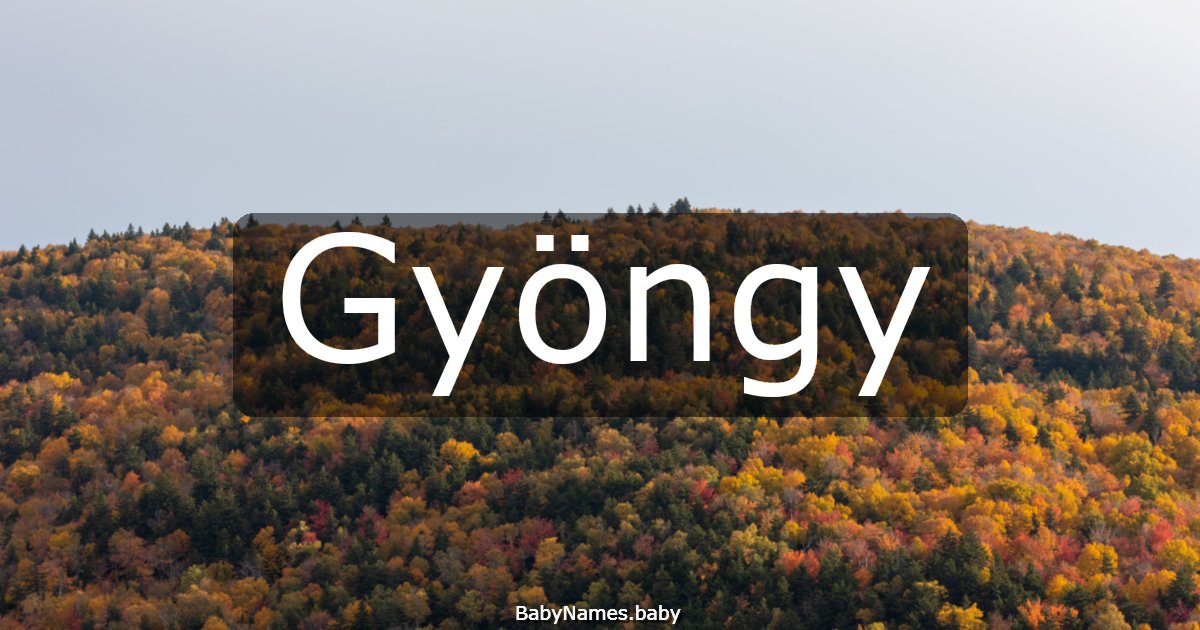 Gyöngy