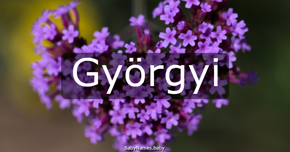 Györgyi