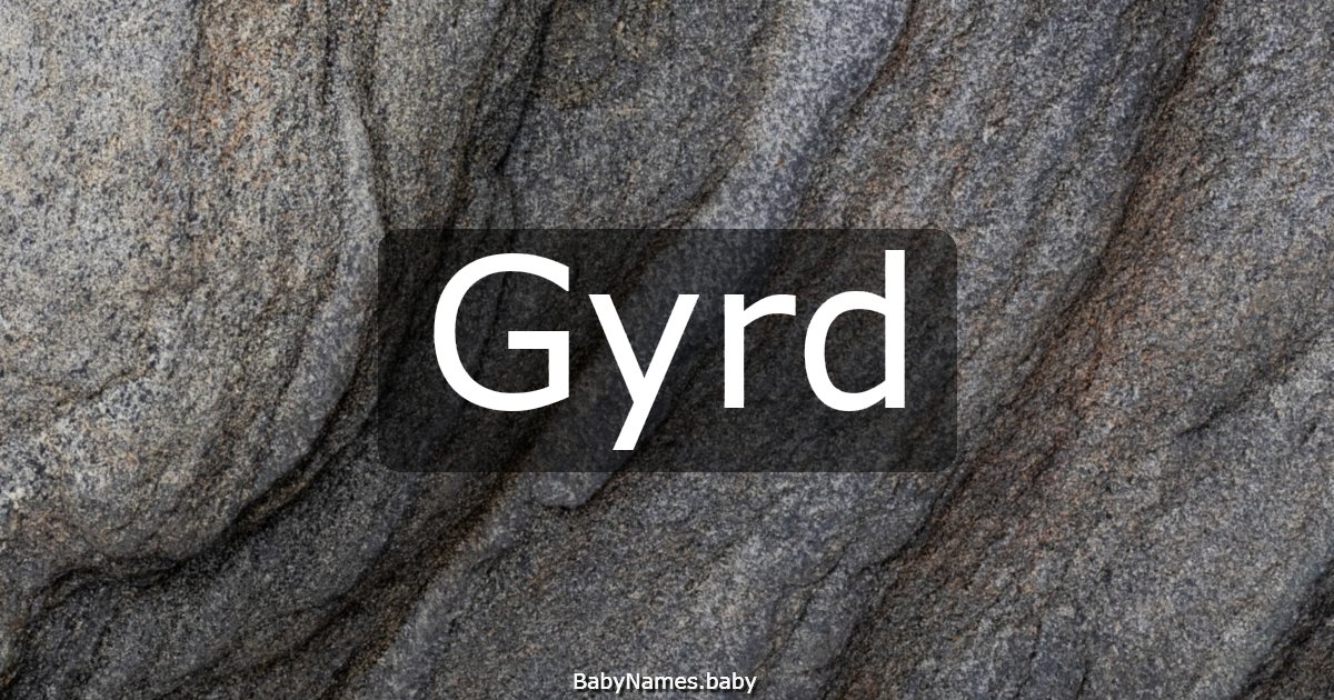 Gyrd