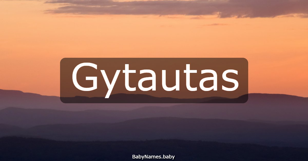 Gytautas