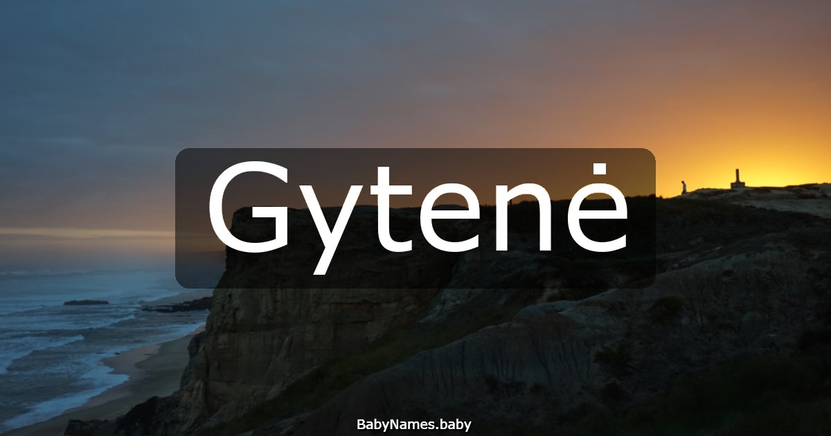 Gytenė