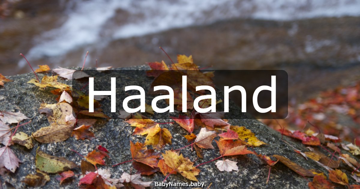 Haaland