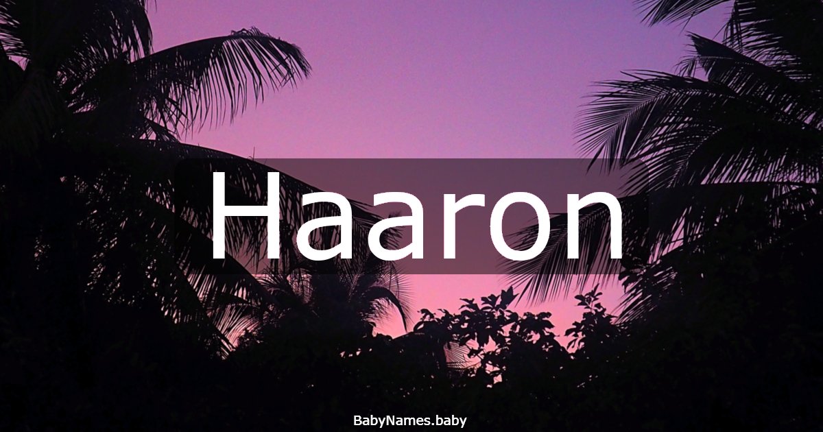 Haaron