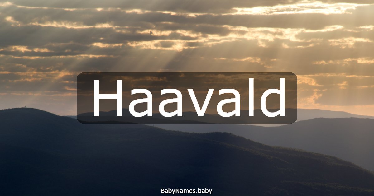 Haavald