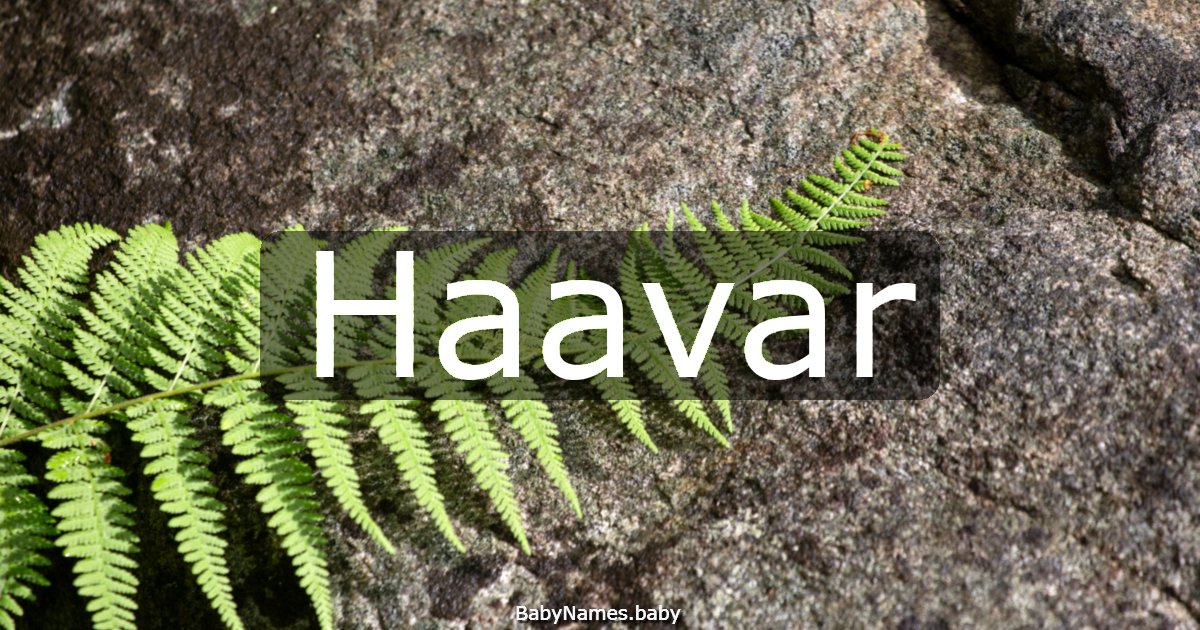 Haavar