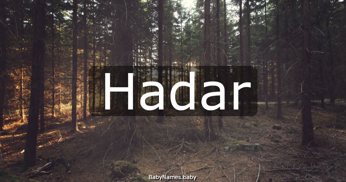 Hadar