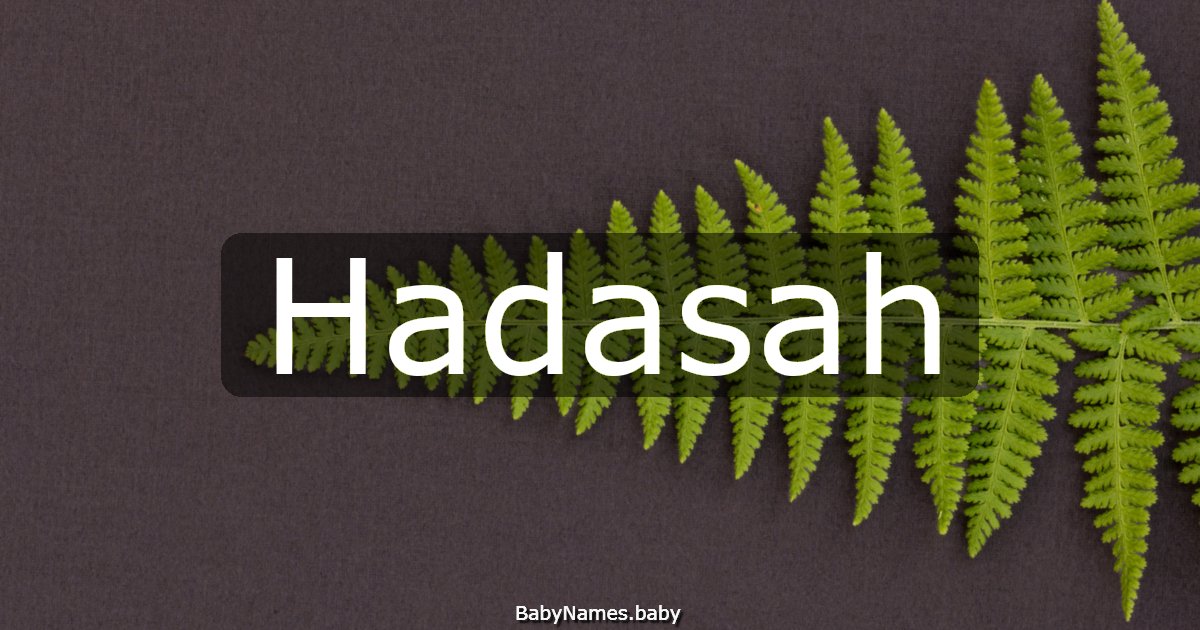 Hadasah