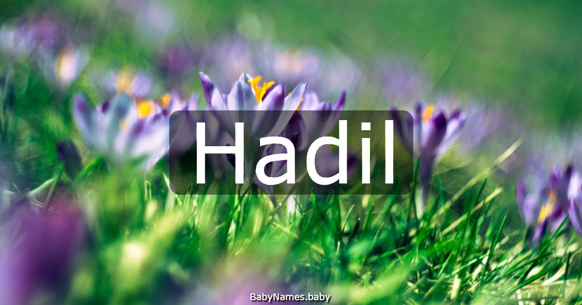 Hadil