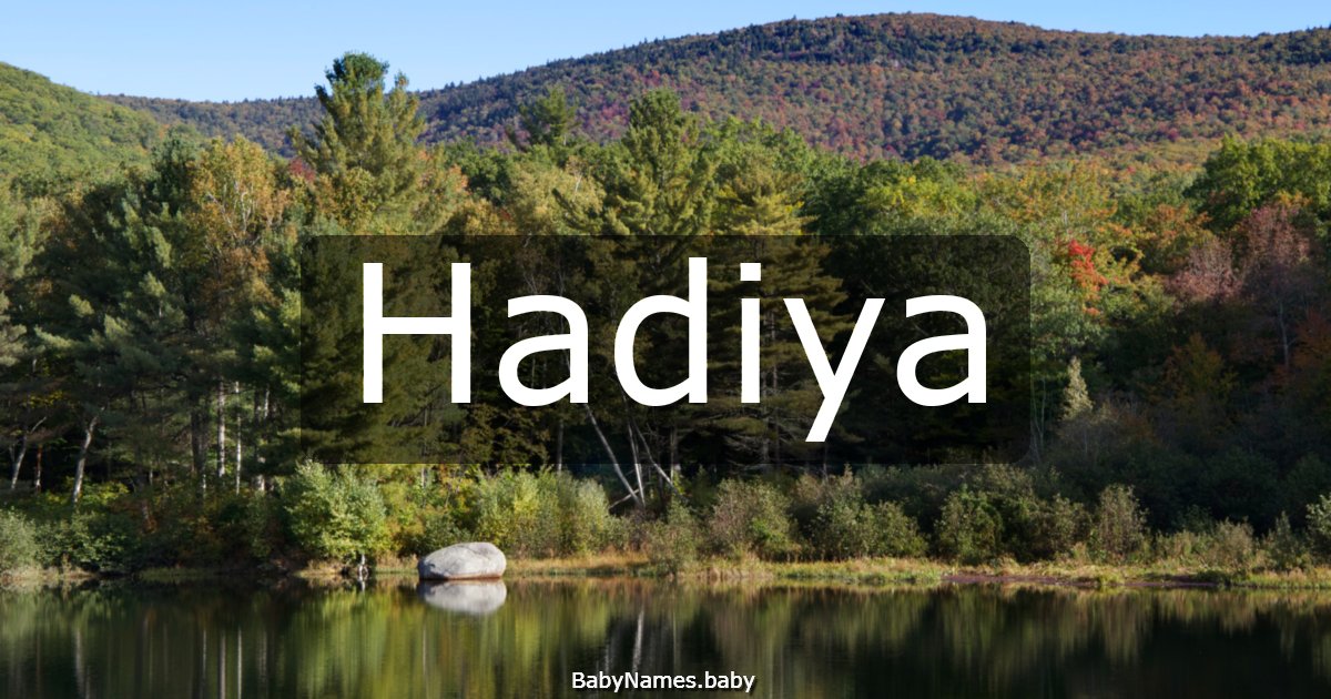 Hadiya