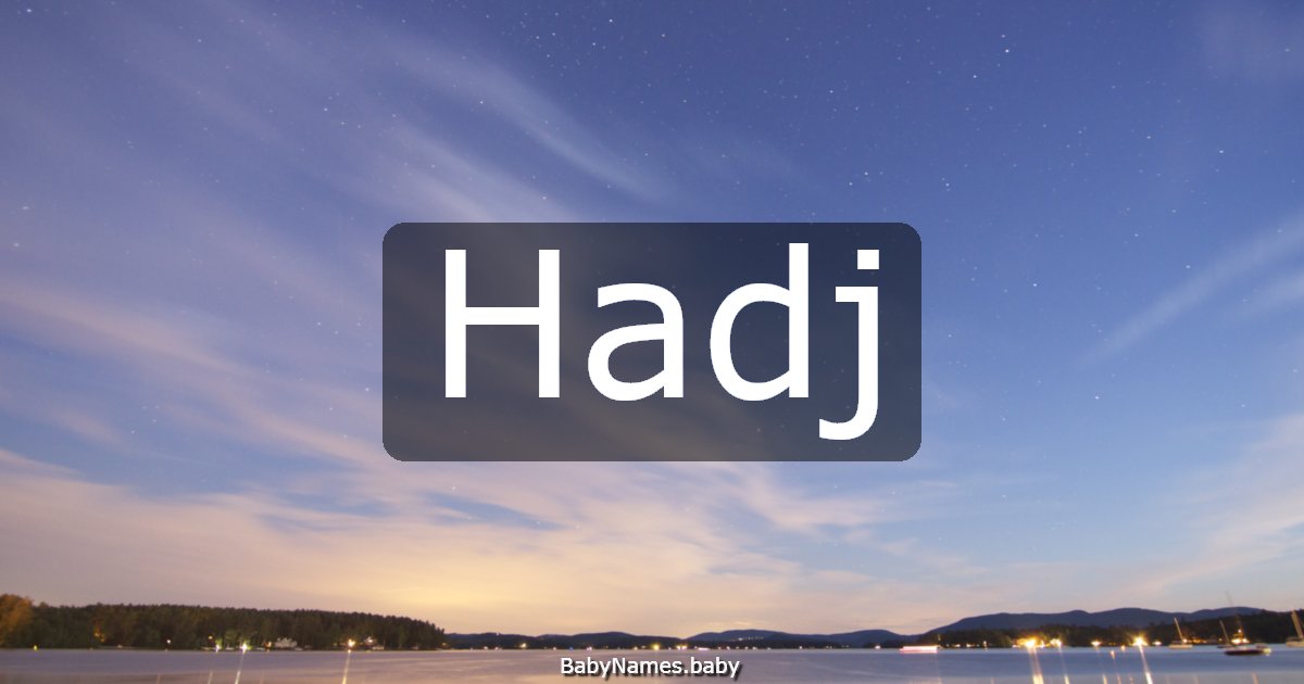 Hadj